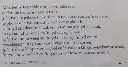 Die Tyd van die Klippe - Doc Immelman - Hardeband - Sonder Stofomslag - 1971 Derde Druk