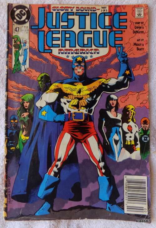 DC Comics - Justice League America - Glory Bound Part 2 of 5 - No. 47 - Feb 1991