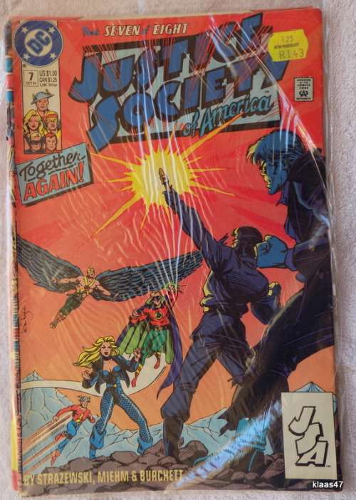 DC Comics - Justice Society of America - Part Seven of Eight - Oct 1991