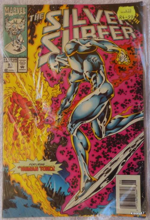Marvel - The Silver Surfer - Featuring The Human Torch - No. 93 - Jun 1994