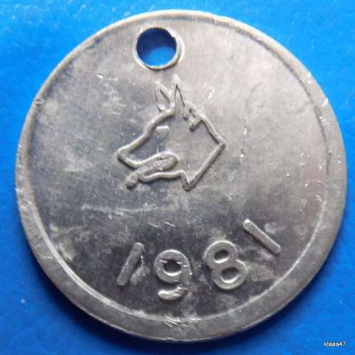 Dog Licence - 1981 - Caledon - A.R./D.C. No 1279