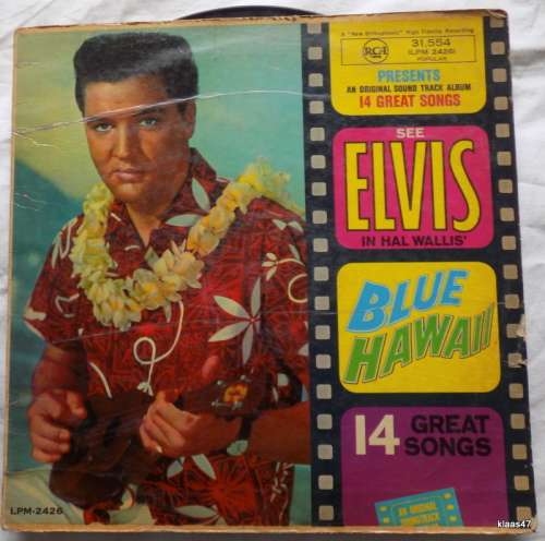 Elvis - Blue Hawaii - Original Sound Track Album - RCA - LPM 2426