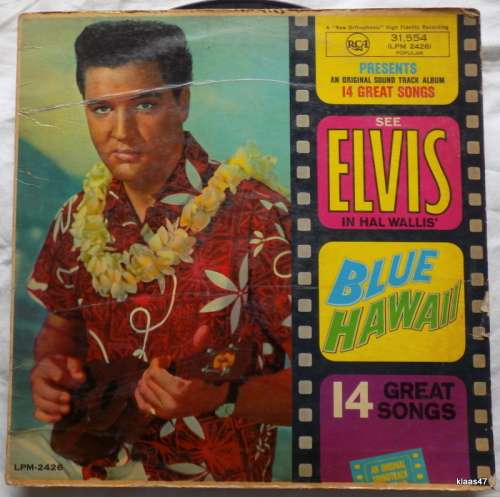 Elvis - Blue Hawaii - Original Sound Track Album - RCA - LPM 2426