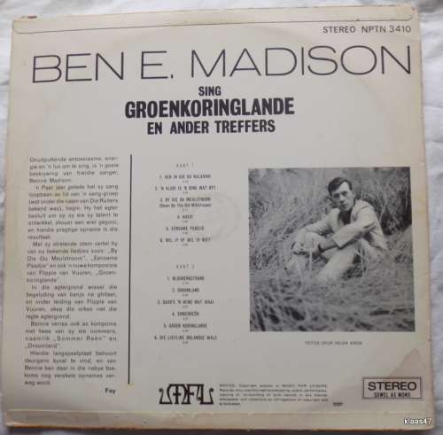 Ben Madison - Groenkringlande en ander Treffers - MFL - NPTN 3410