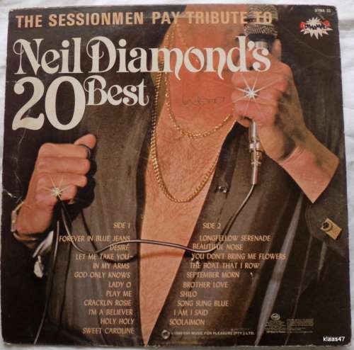The Sessionmen Pay Tribute to Neil Diamond`s 20 Best - Dynamite - DYNA23