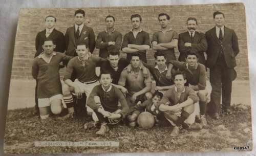Ridgeville A.F.C - 1st Team 1925 - Team Photo on Post Card