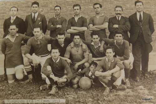 Ridgeville A.F.C - 1st Team 1925 - Team Photo on Post Card