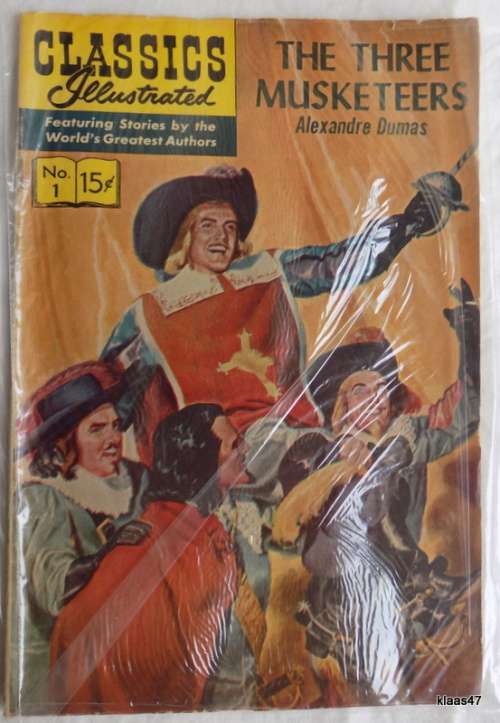 Classics Illustrated - No. 1 - 1967 - The Three Musketeers - Alexandre Dumas