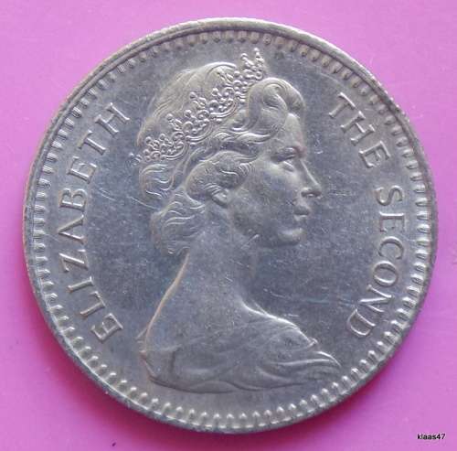 Rhodesia - 1964 - Dual currency 2/- 20c  - Copper-nickel