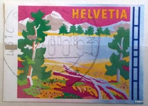 Switzerland - 1996 - Seasons - 1 Used ATM Label  (0090)