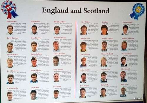 Esso Italy World Cup Coin Collection 1990 England and Scotland (In Folder) - Complete