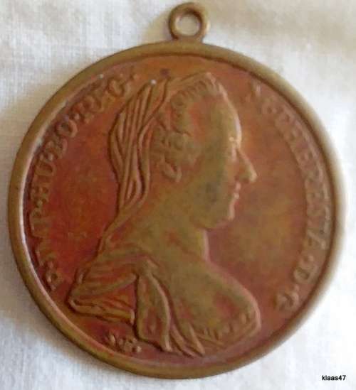 M. Theresa -Souvenir Pendant - 38mm Diameter