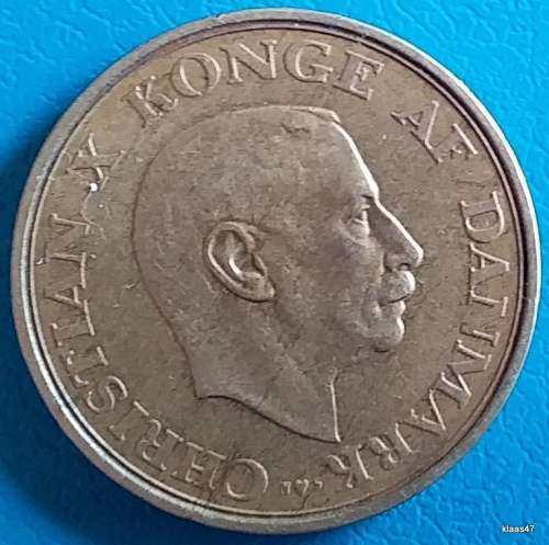 Denmark - 1946 - Christian X - 1 Krone - Aluminium-bronze