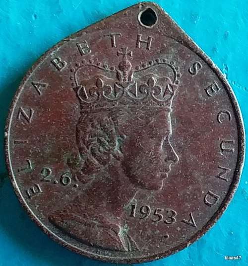 Coronation - 1953 - Elizabeth II - Cape Town Medallion