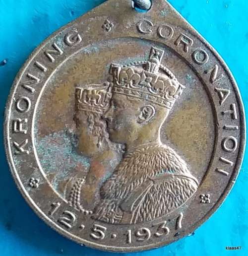 Union of South Africa/Unie van Suid-Afrika - 1937 - Coronation Medallion