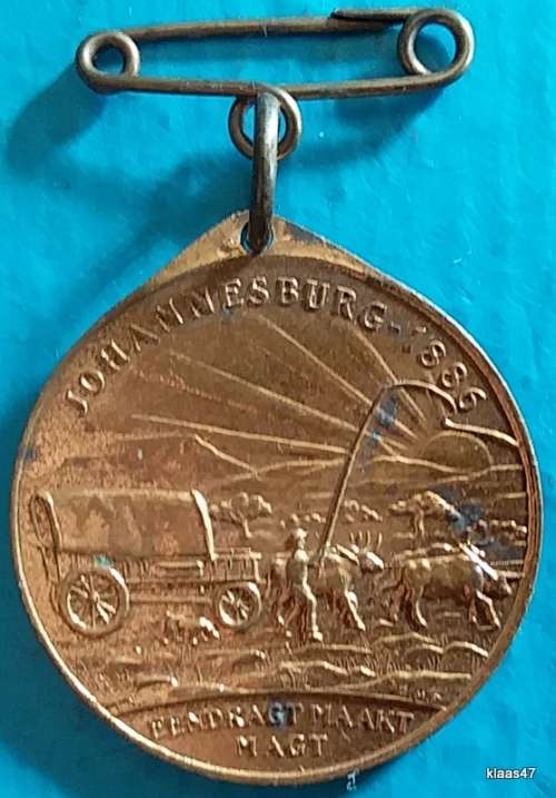 Rykstentoonstelling - 1936 - Empire Exhibition - Johannesburg - Medallion - Bronze plated