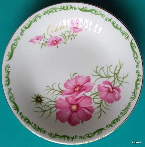 Hudson and Middleton Fine Bone China -December - Trinket Plate (Boxed)