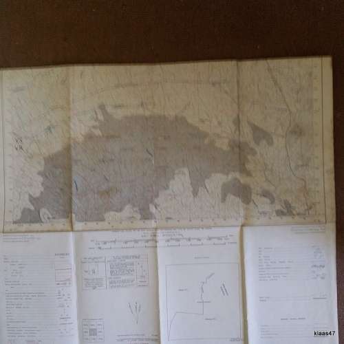 Surveyor General, Rhodesia 1970`s Topographic Map Scale 1:50,000 Of Vumaninga 1732B2 RESTRICTED