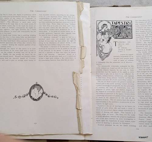 The Connoisseur, a Magazine for Collectors Illustrated, Vol. IV No. 16, December, 1902 (Page missing