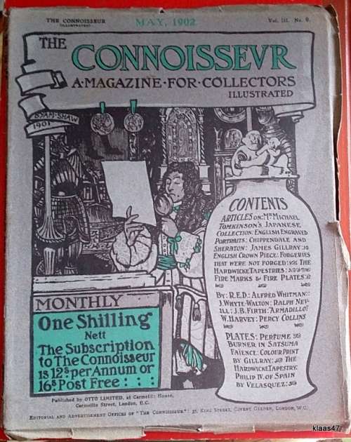 The Connoisseur, a Magazine for Collectors Illustrated, Vol. III No. 9, May, 1902
