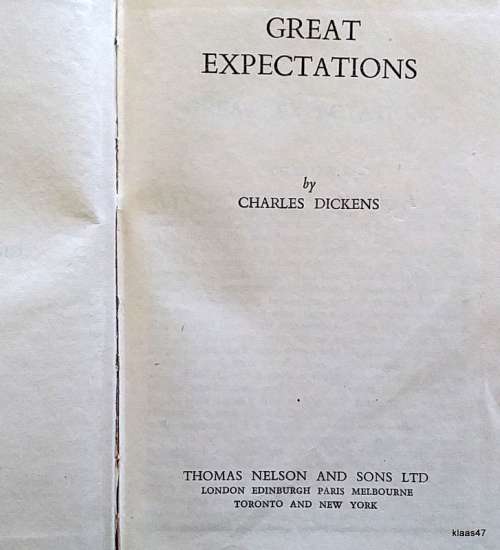 Great Expectations - Charles Dickens - Undated - Boxed - Thomas Nelson and Sons