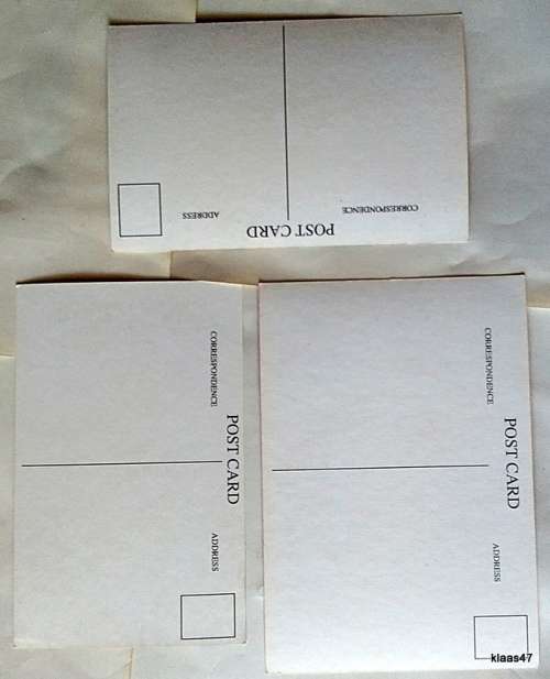 Vintage Comic Post Cards - 3 - Not postally used