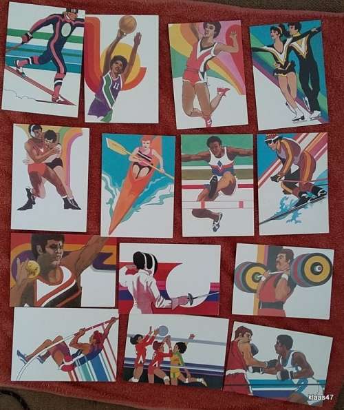 USA - 30 JUL 84 - Olympic Sports - 14 Maximum cards
