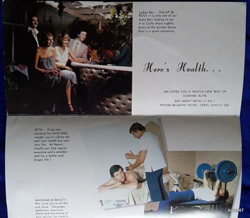Ceres New Belmont Hotel -  - Vintage Advertising Brochure