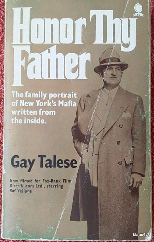 Honor Thy Father - Gay Talese - Paperback