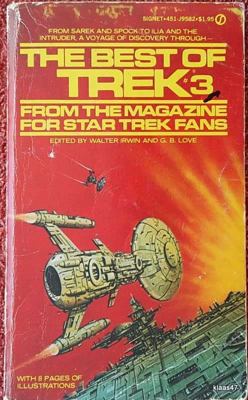 The Best of Trek 3 - From The Magazine For Star Trek Fans - Ed: W. Irwin and G.B. Love - Paperback