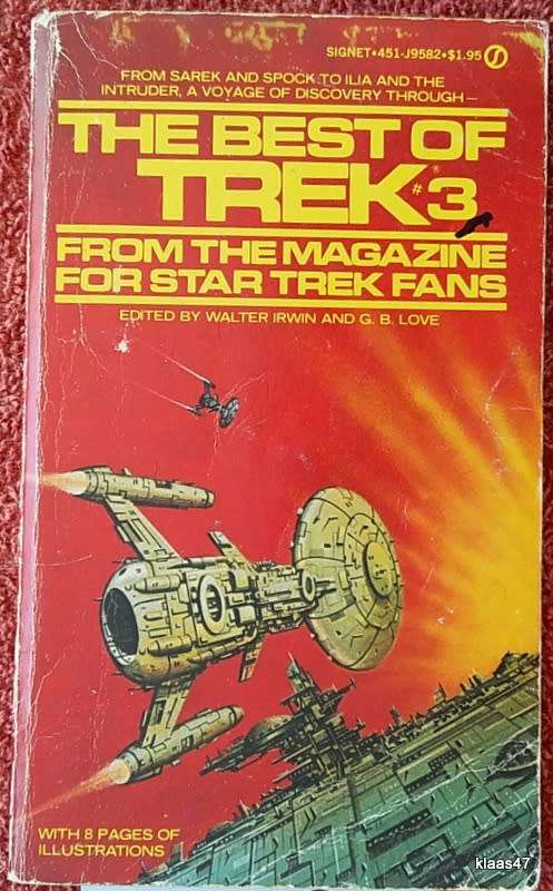 The Best of Trek 3 - From The Magazine For Star Trek Fans - Ed: W. Irwin and G.B. Love - Paperback