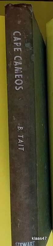 Cape Cameos - Barbara Campbell Tait - Hardcover - 1948 Reprint
