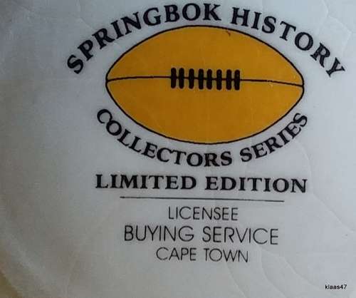 History of the Rugby Springbok 1906-1936 Limited Edition Mug