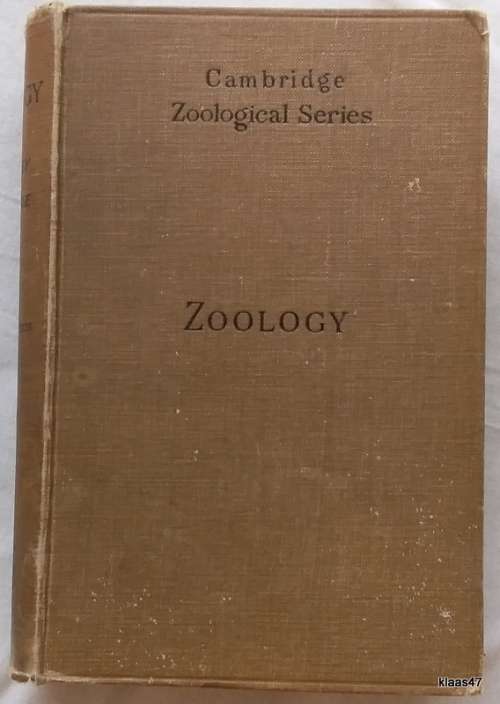 Zoology - A.E. Shipley and E.W. MacBride - An Elementary Text-Book - Hardcover - 1920