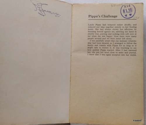 Pippa`s Challenge - Joy Adamson - Paperback