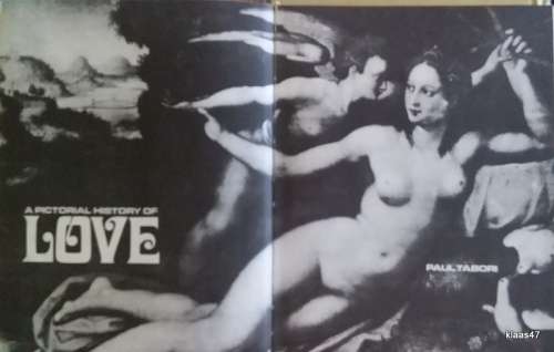 A Pictorial History of Love - Paul Tabori - Hardcover 1966
