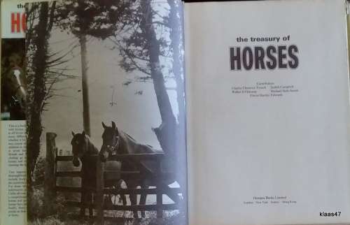 The Treasury of Horse - Hardcover - 145 Colour and Black and White photographs