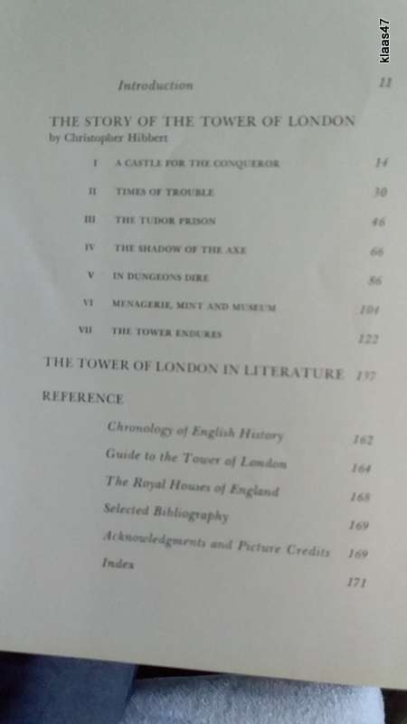 Tower of London - Christopher Hibbert - Hardcover (A History of England from the Norman Conquest)