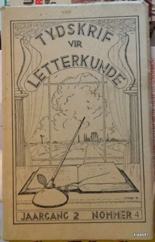 Tydskrif vir Letterkunde - Jaargang 2 Nommer 4 - Johannesburg 1952 (Redakteur: CM van den Heever)