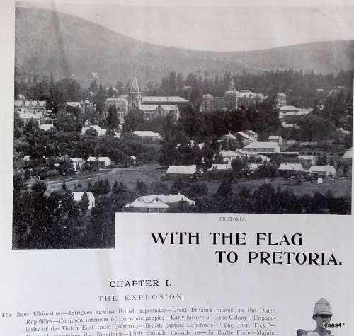 With the Flag to Pretoria - H W Wilson - 1900 Harmsworth Brothers, London (Vol 1 and 2 combined)