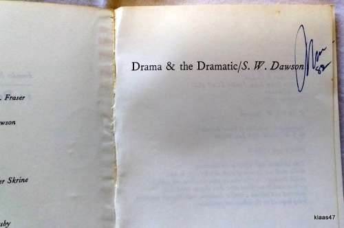 The Critical Idiom: Drama and the Dramatic - S W Dawson - Paperback