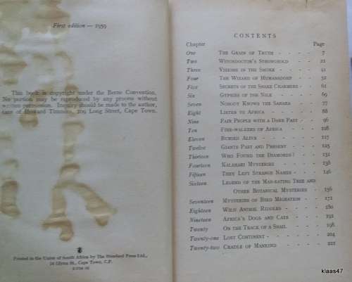 These Wonders to Behold - Lawrence G Green - Hardcover - 1959 First Edition