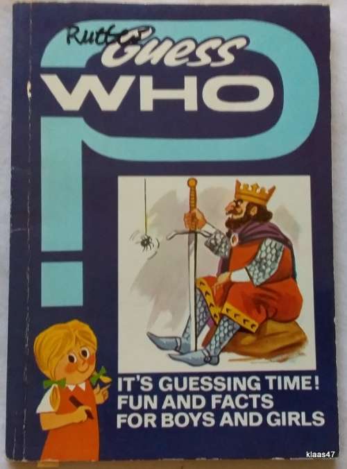 Guess Who: Fun and Facts for Boys and Girls - Paperback 1977