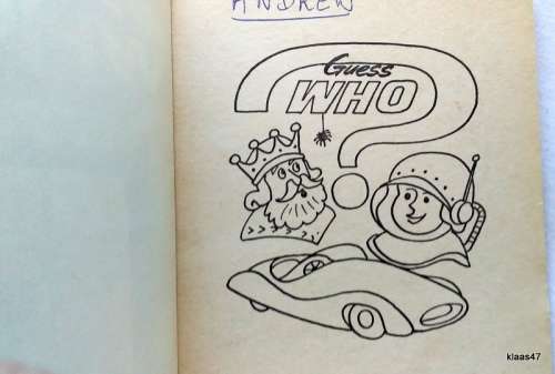 Guess Who: Fun and Facts for Boys and Girls - Paperback 1977