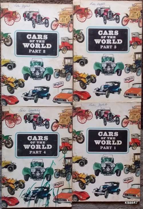 Cars of the World (4 Volumes) - J. D. Scheel
