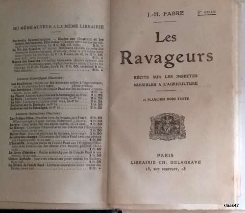 Les Ravageurs - J H Fabre - Hardcover