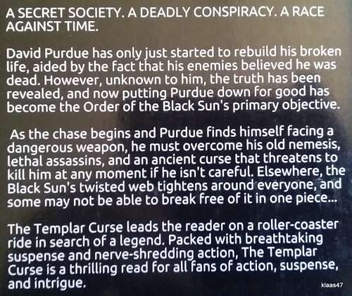 The Templar Curse (Order of the Black Sun No.29) - Preston W Child  - Paperback
