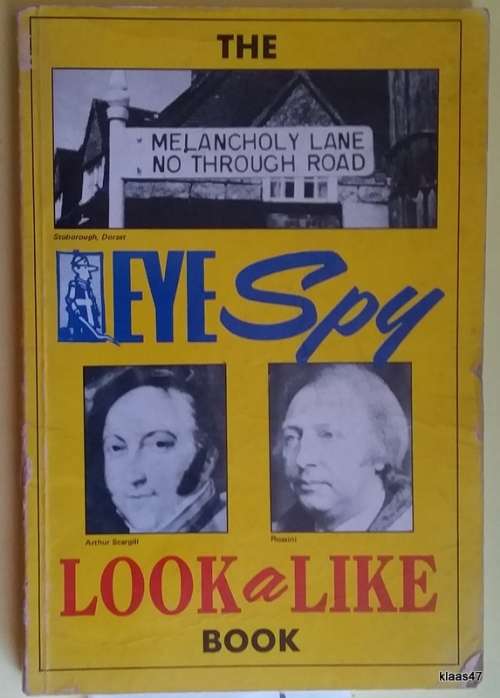 The Eye Spy: Look a Like Book