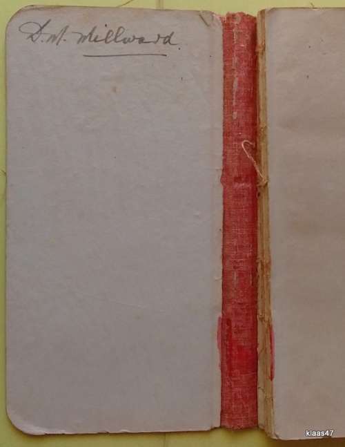 Hill`s Vest-Pocket Flemish/Englist English/Flemish Dictionary - E V Bisschop - 1914