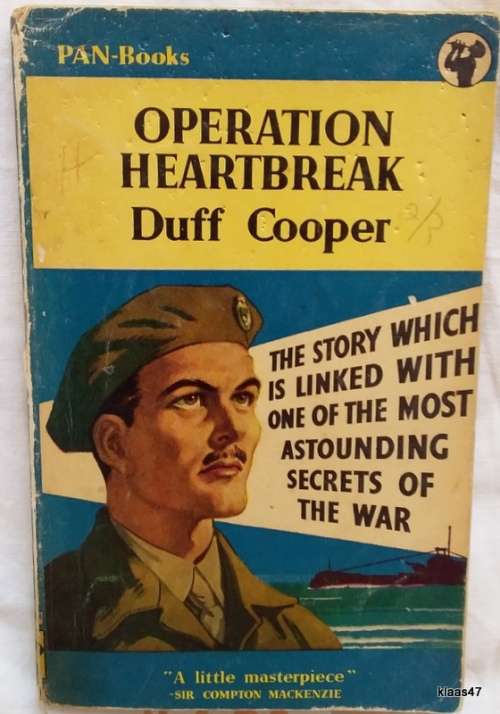 Operation Heartbreak - Duff Cooper - Pan Paperback 1953